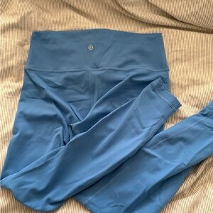 Lululemon Wunder Train High-Rise Tight 28" Blue Nile